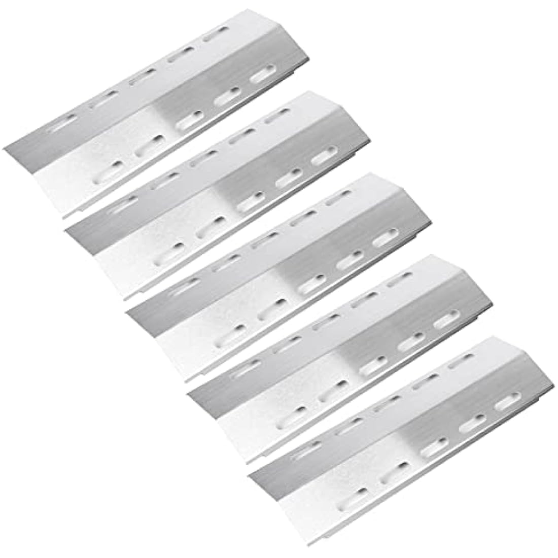 Stainless Steel Heat Plates for Ducane & Nexgrill, 5 Pack