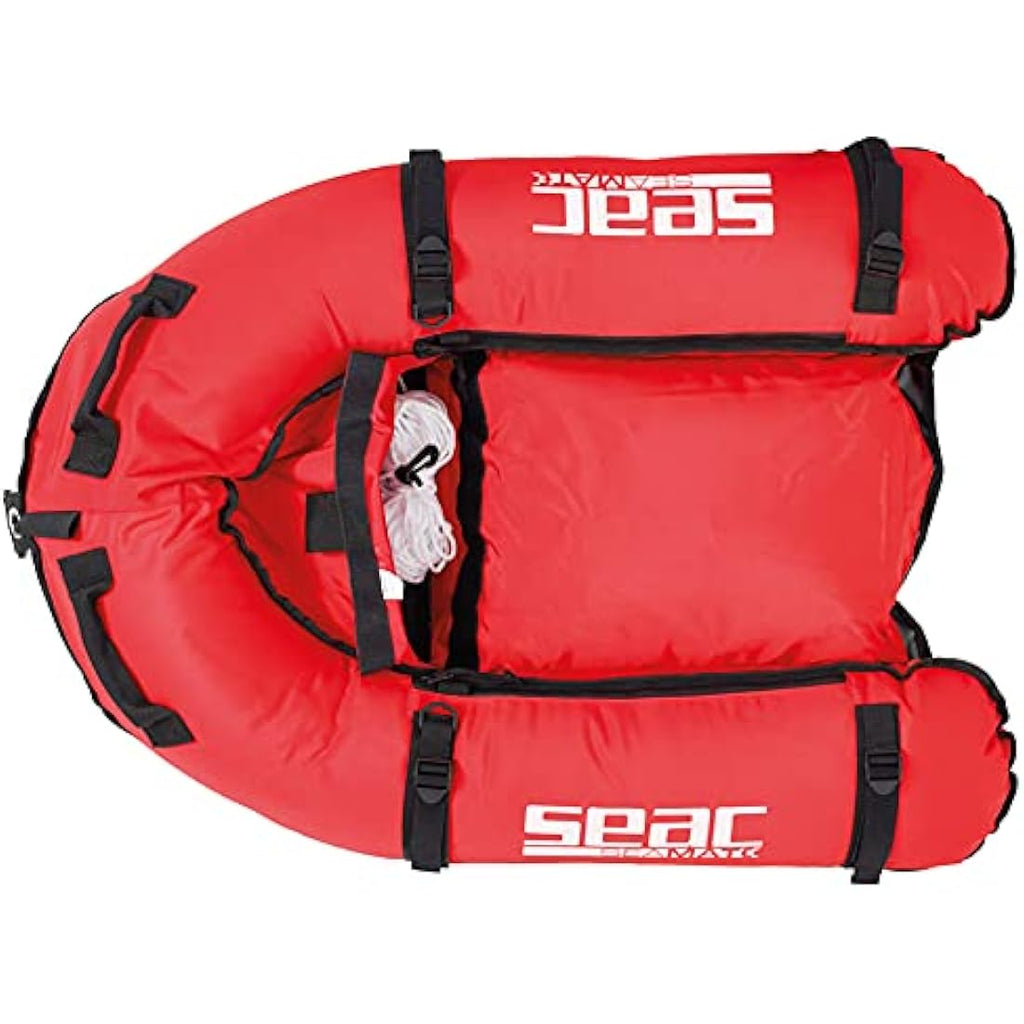 SEAC Sea Mate Inflatable Gangway Board - Red Floating Marine Platform
