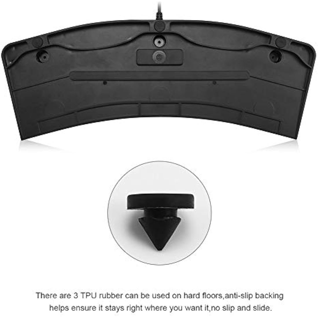 iKKEGOL USB Triple Foot Pedal – Programmable Optical Switch Control