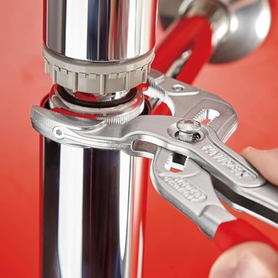 Knipex Siphon and Connector Pliers – 250mm Adjustable Pipe Wrench