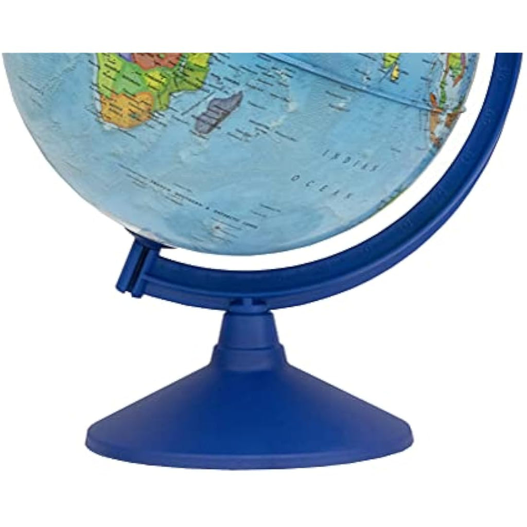 Exerz 30cm Educational World Globe – Rotating Swivel Geography Tool
