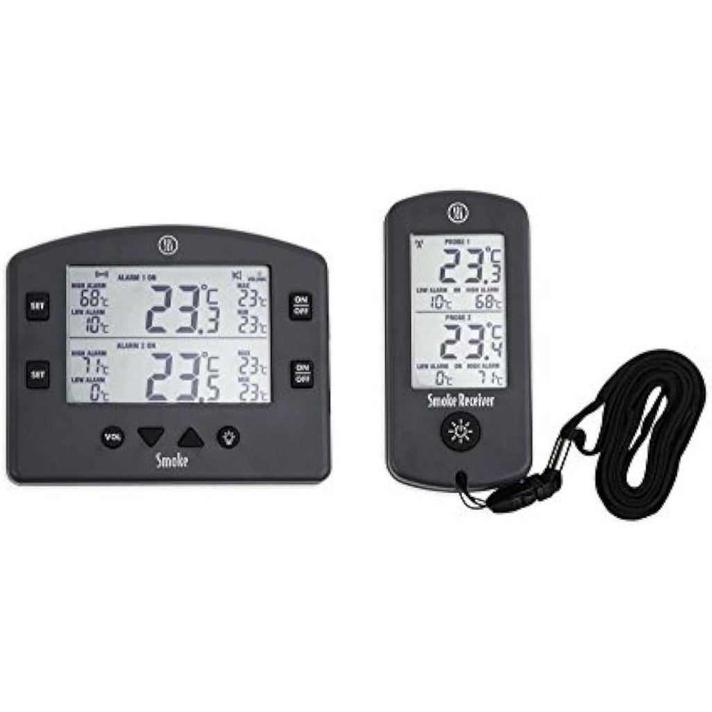 Wireless BBQ Thermometer – Dual Probe Digital Meat Monitor