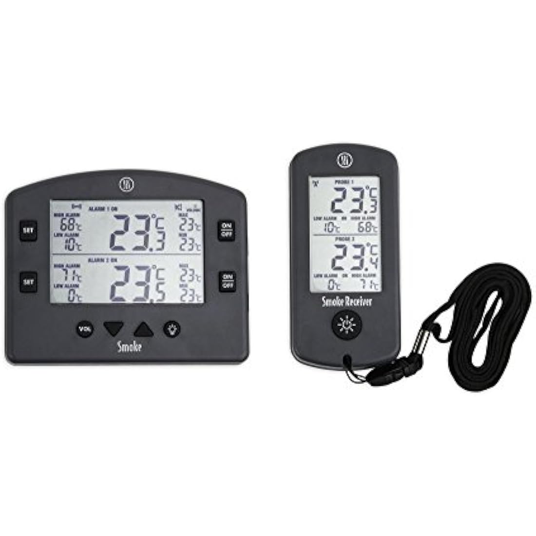 Wireless BBQ Thermometer – Dual Probe Digital Meat Monitor