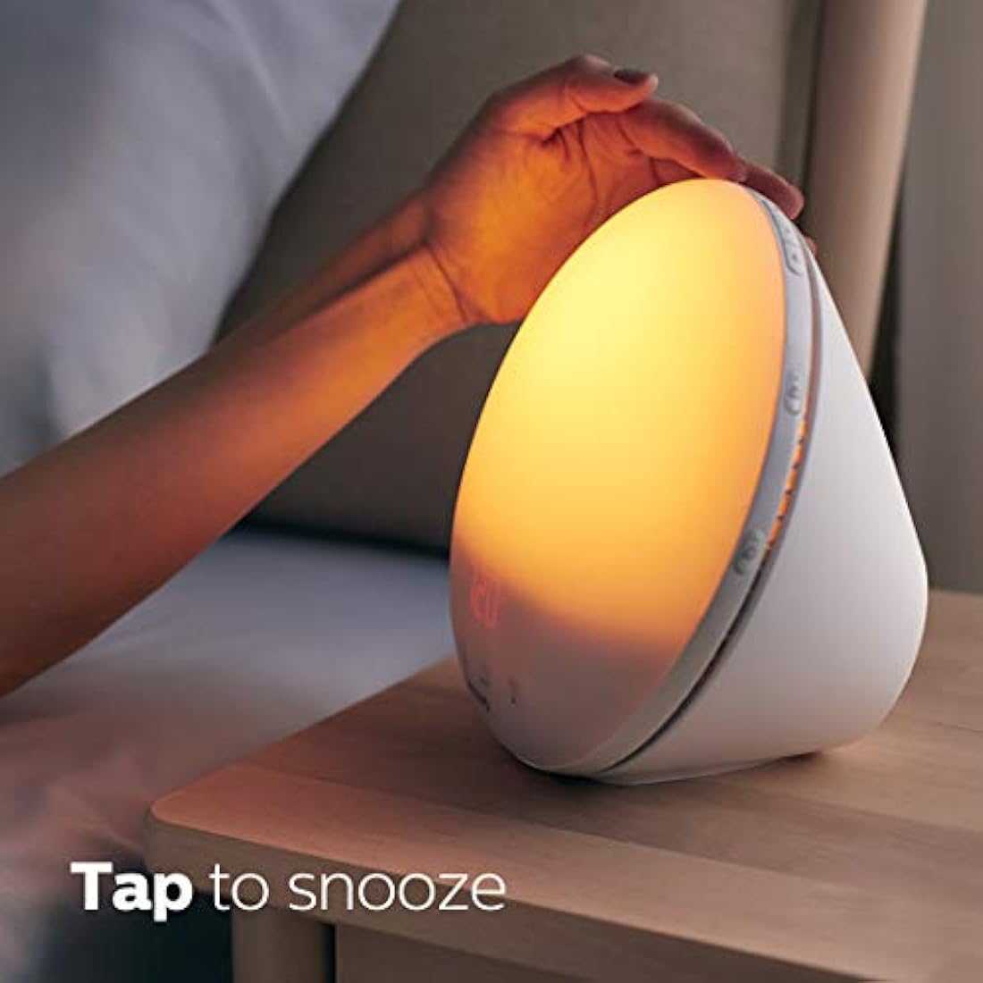 Philips Wake Up Light - Sunrise Simulation Alarm Clock with 5 Sounds
