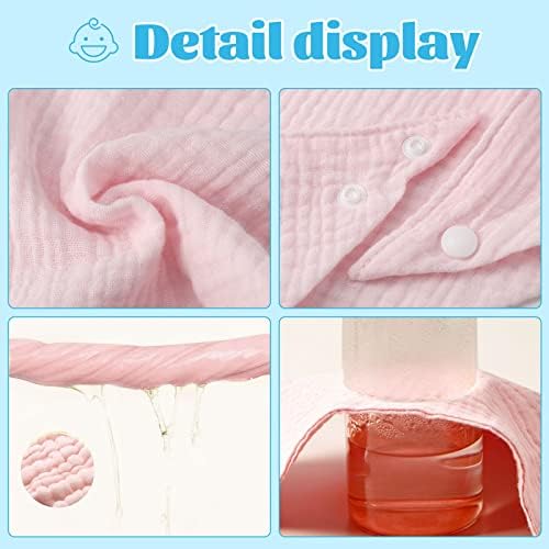Baby Bandana Drool Bibs – 10 Pack Soft Absorbent Cotton