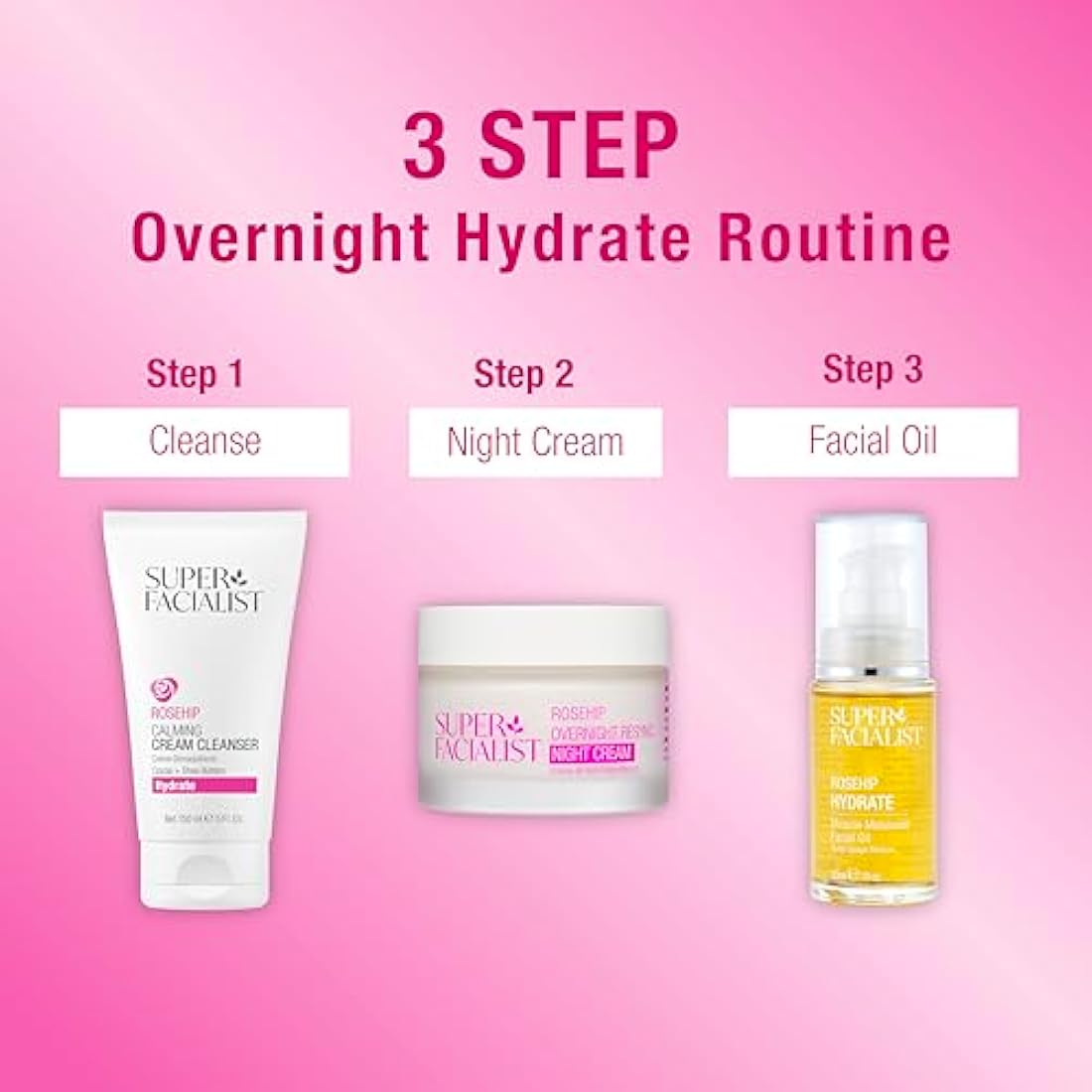 Super Facialist Rosehip Hydrate Radiance Day Cream SPF15 - 75ml