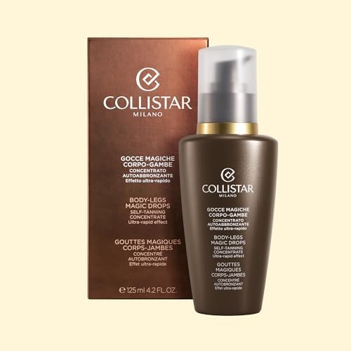 Collistar Self Tanning Legs Magic Drops – Sunless Bronzer, 125 ml