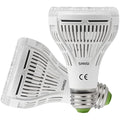 SANSI Full Spectrum LED Grow Light Bulb - 15W E27 Plant Light (2-Pack)