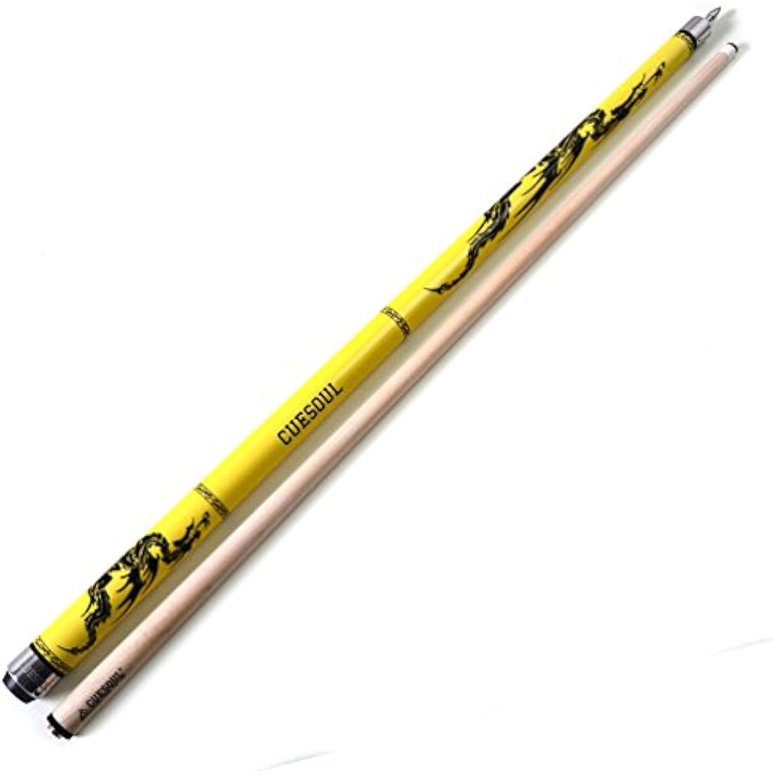 CUESOUL 58" 19oz Canadian Maple Pool Cue Stick | Quick-Release Joint