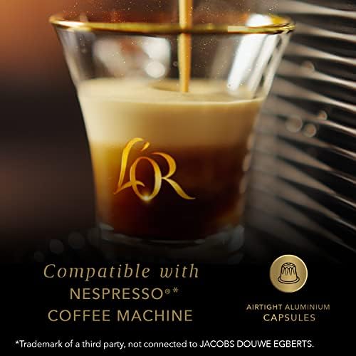 L'OR Espresso Ristretto Decaf Coffee Pods | Nespresso Compatible | 100 Pack