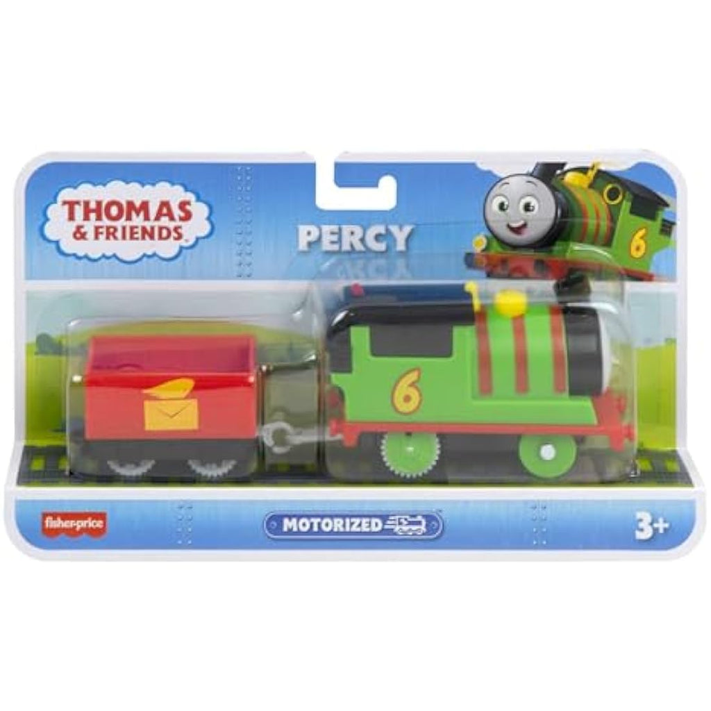 Thomas & Friends Percy Motorized Toy Train Engine with Tender