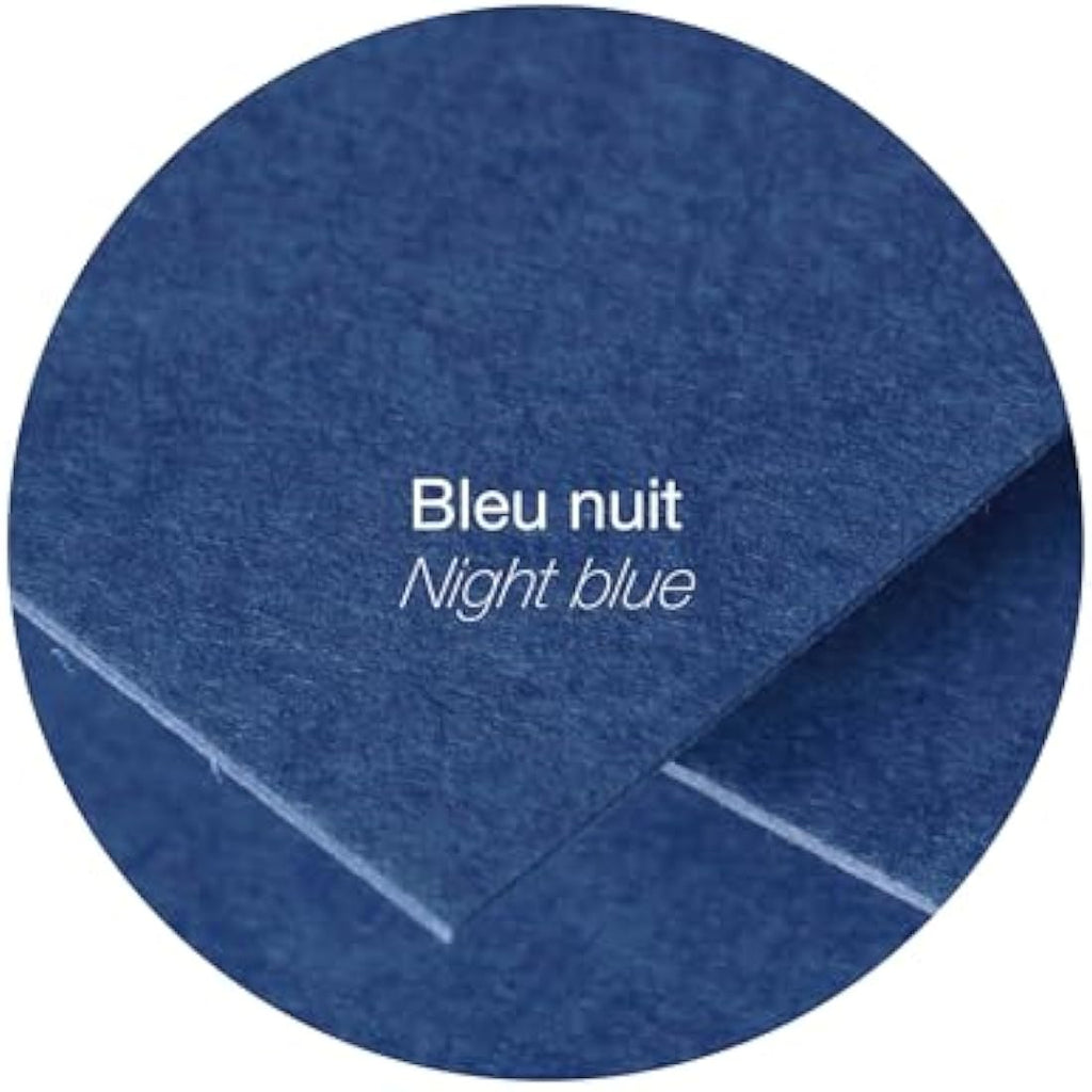 Clairefontaine Pollen C5 Envelopes - Night Blue 120gsm Paper (20 Pack)