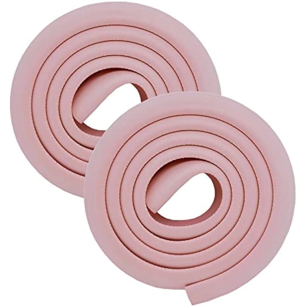 M2cbridge L-Shape Extra Thick Foam Edge Guard Baby Safety Bumper - Pink