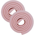 M2cbridge L-Shape Extra Thick Foam Edge Guard Baby Safety Bumper - Pink