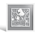 Bristol Paper Cut Map Wall Art – Jolof Store Framed Map Decor