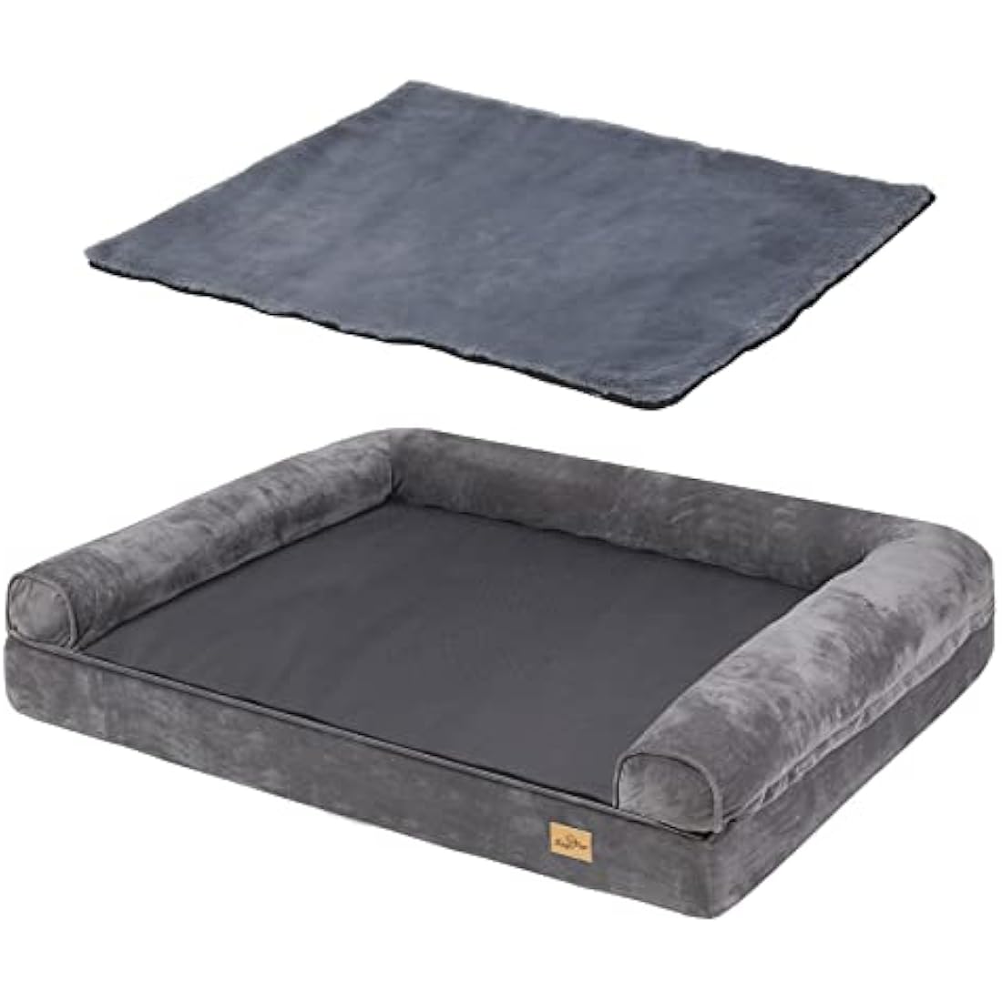 BingoPaw Orthopedic Memory Foam Dog Sofa Bed | Waterproof & Washable XL
