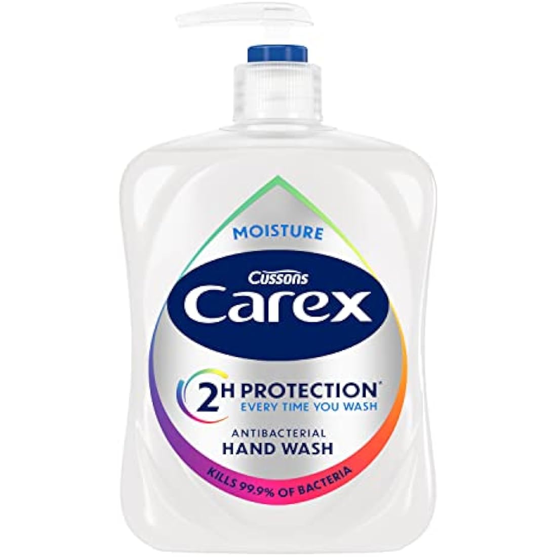 Carex Antibacterial Moisture Hand Wash with Vitamin E - 6 x 500ml