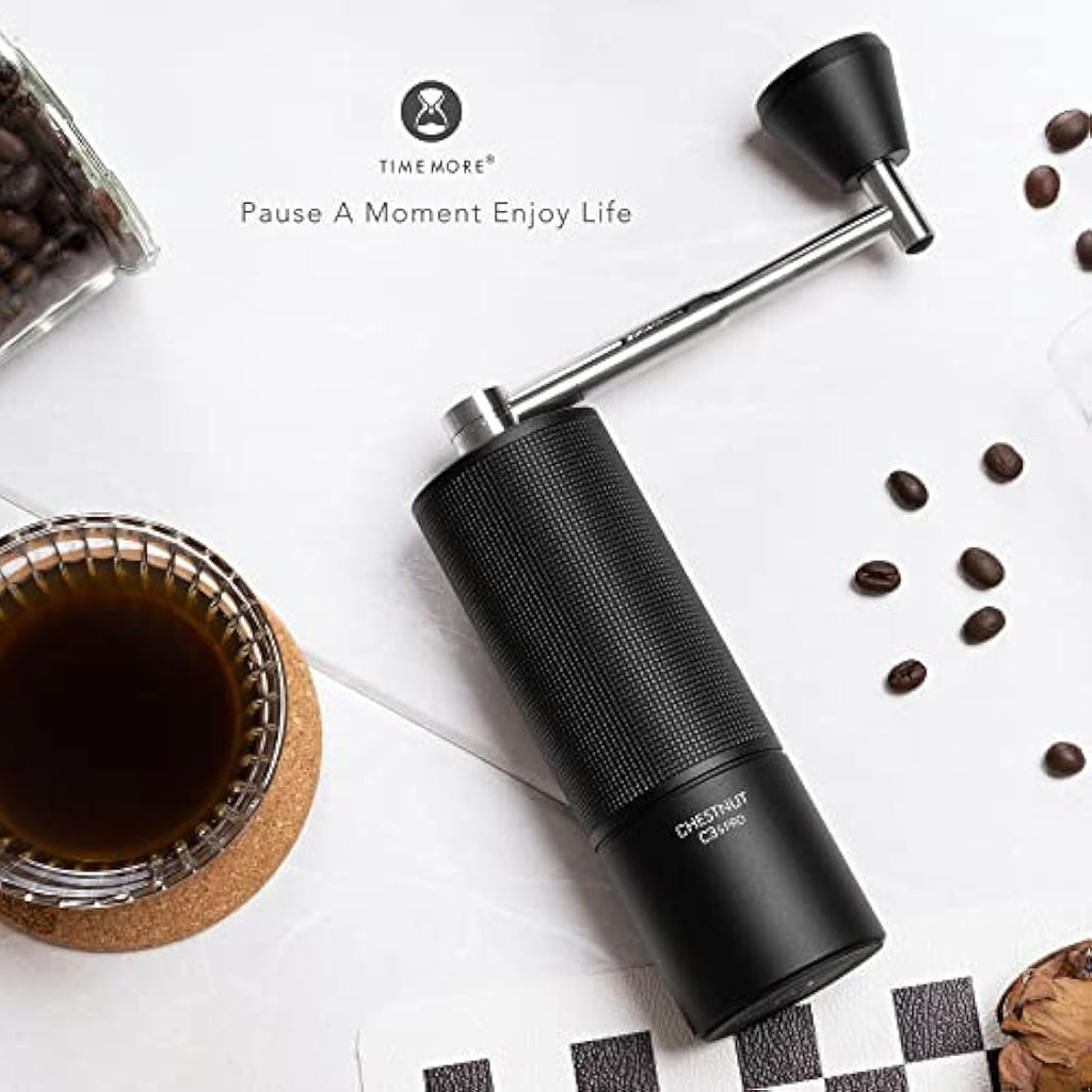 TIMEMORE Chestnut C3S PRO Manual Coffee Grinder | All-Metal Burr Grinder