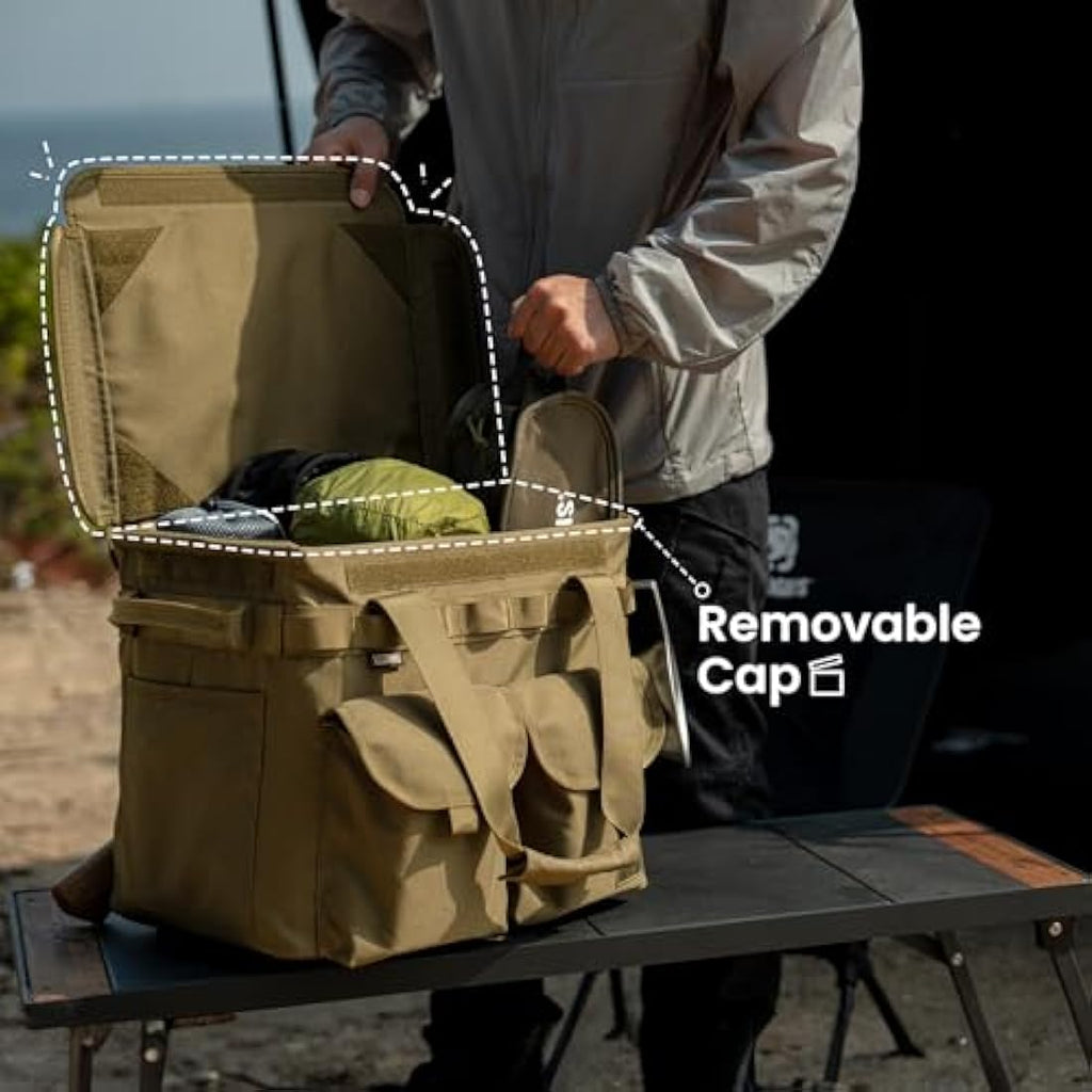 OneTigris 25L Tactical Camping Storage Bag | 1000D Collapsible Tote