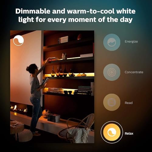 Philips Hue Lightstrip Extension v4 – 1m Smart LED White & Color Ambiance