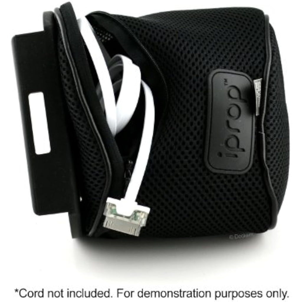 iProp iPad Bed & Lap Stand – Bean Bag Tablet Holder for Travel | Black