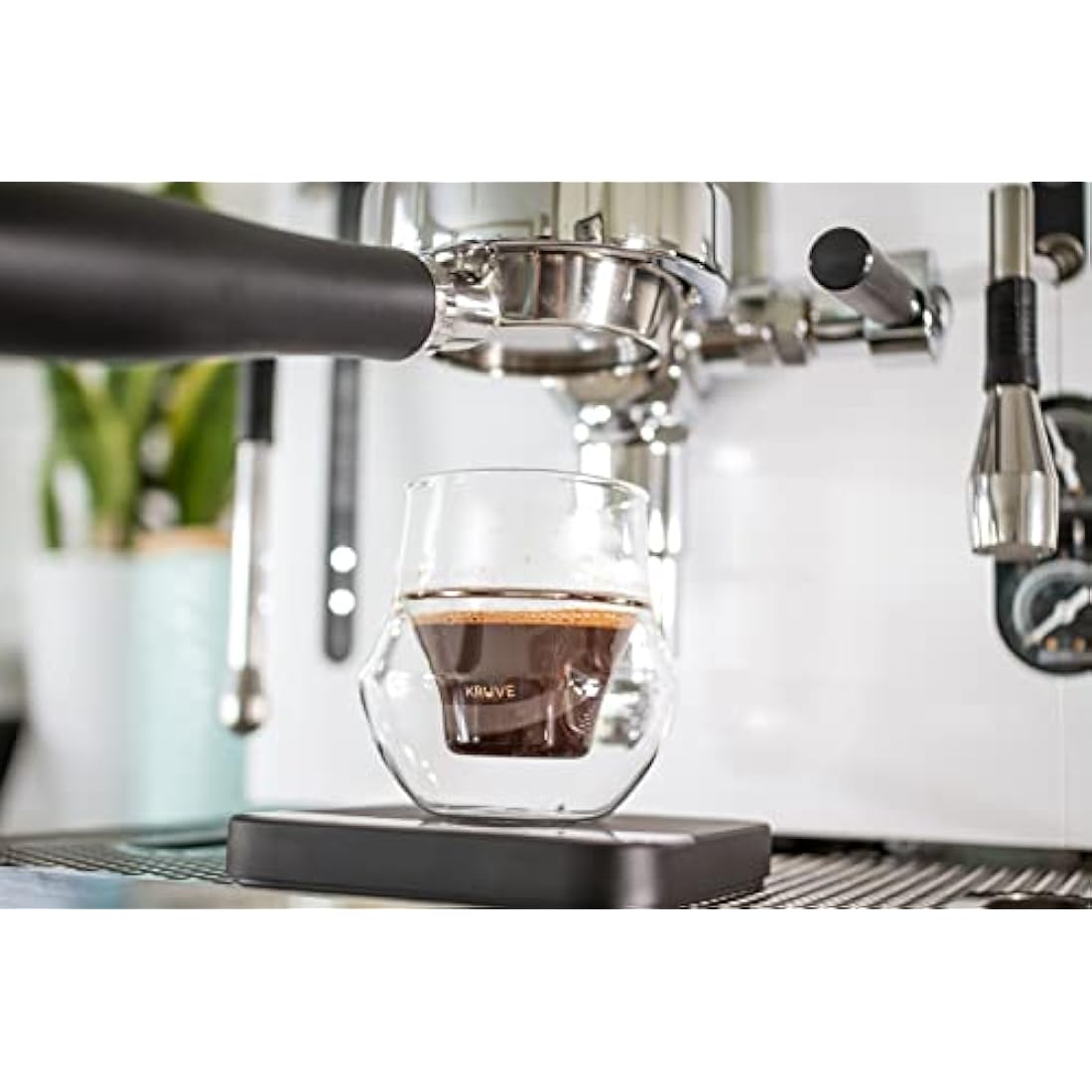 KRUVE Propel Espresso Cups – Double-Walled Borosilicate Glass Set