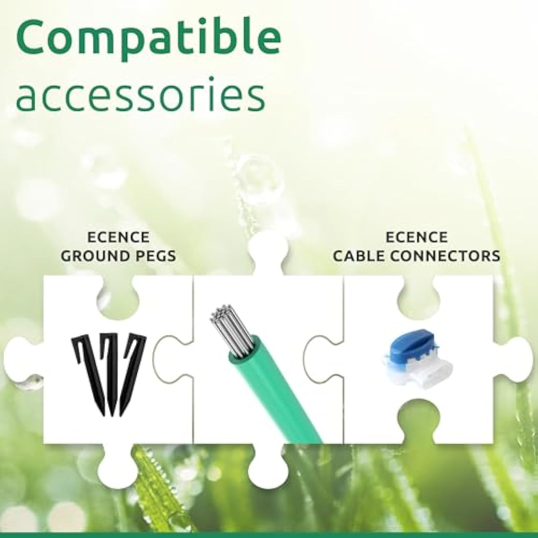 ECENCE 820ft Boundary Wire for Robotic Lawnmowers – 17AWG Universal Cable