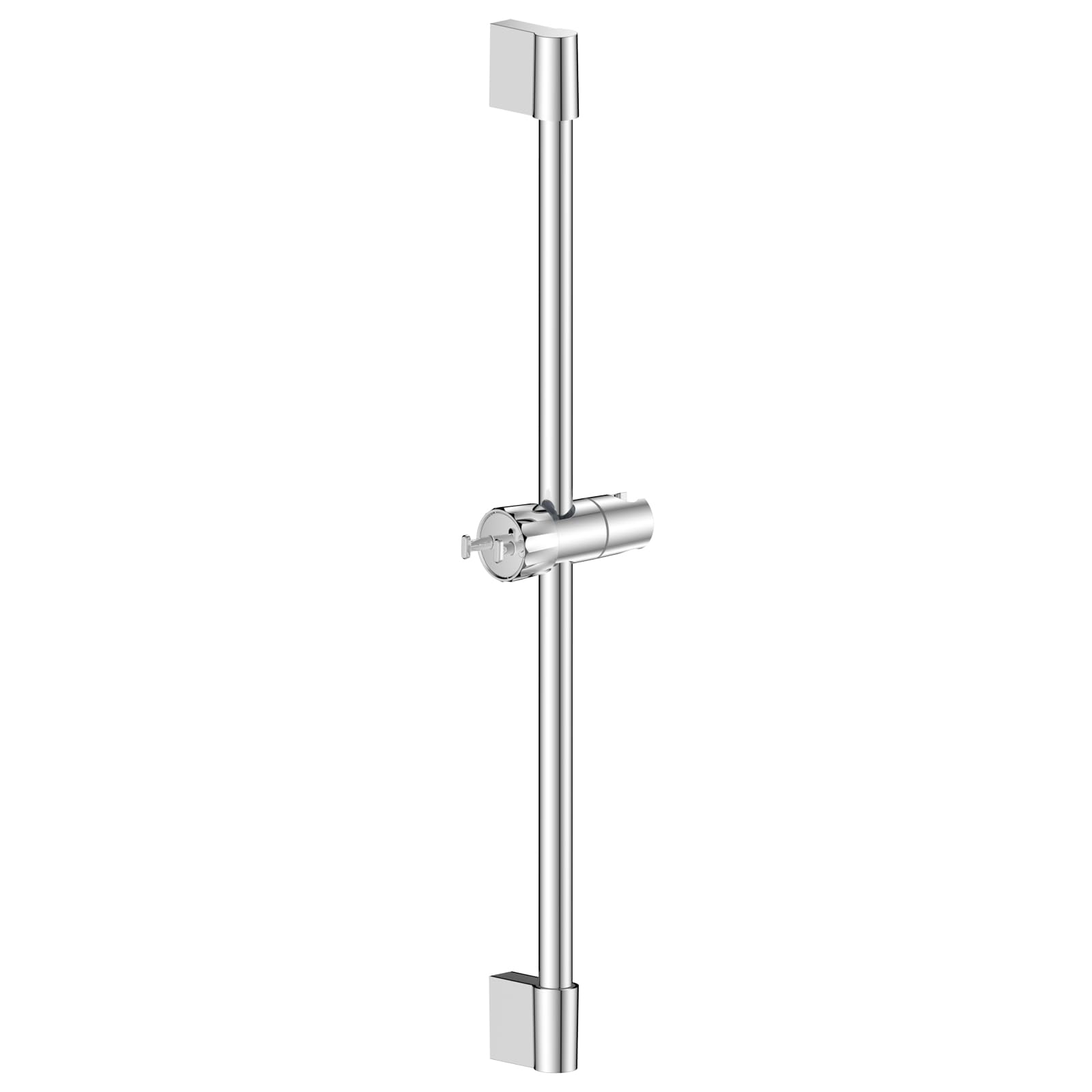 Stainless Steel Shower Riser Rail - 67cm Adjustable Chrome