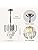 K9 Crystal Chandelier – Luxury Silver Round Ceiling Light