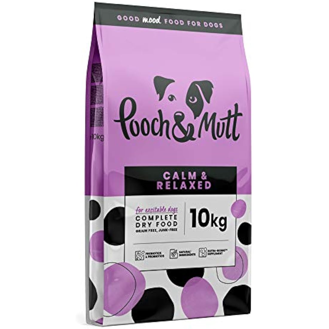 Pooch & Mutt Calm & Relaxed Grain Free Turkey Dry Dog Food - 10kg