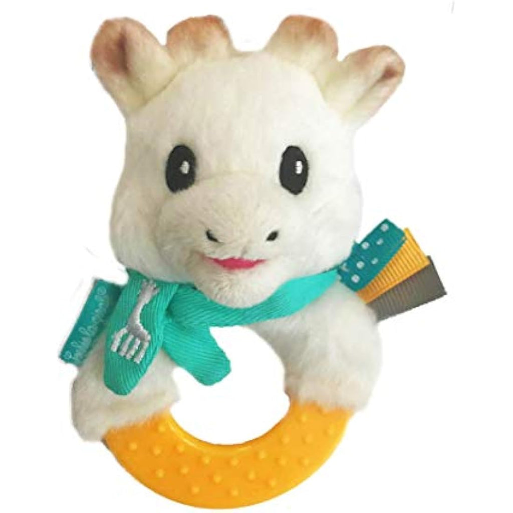 Sophie la girafe Sweety Plush Rattle & Teether - Multicoloured