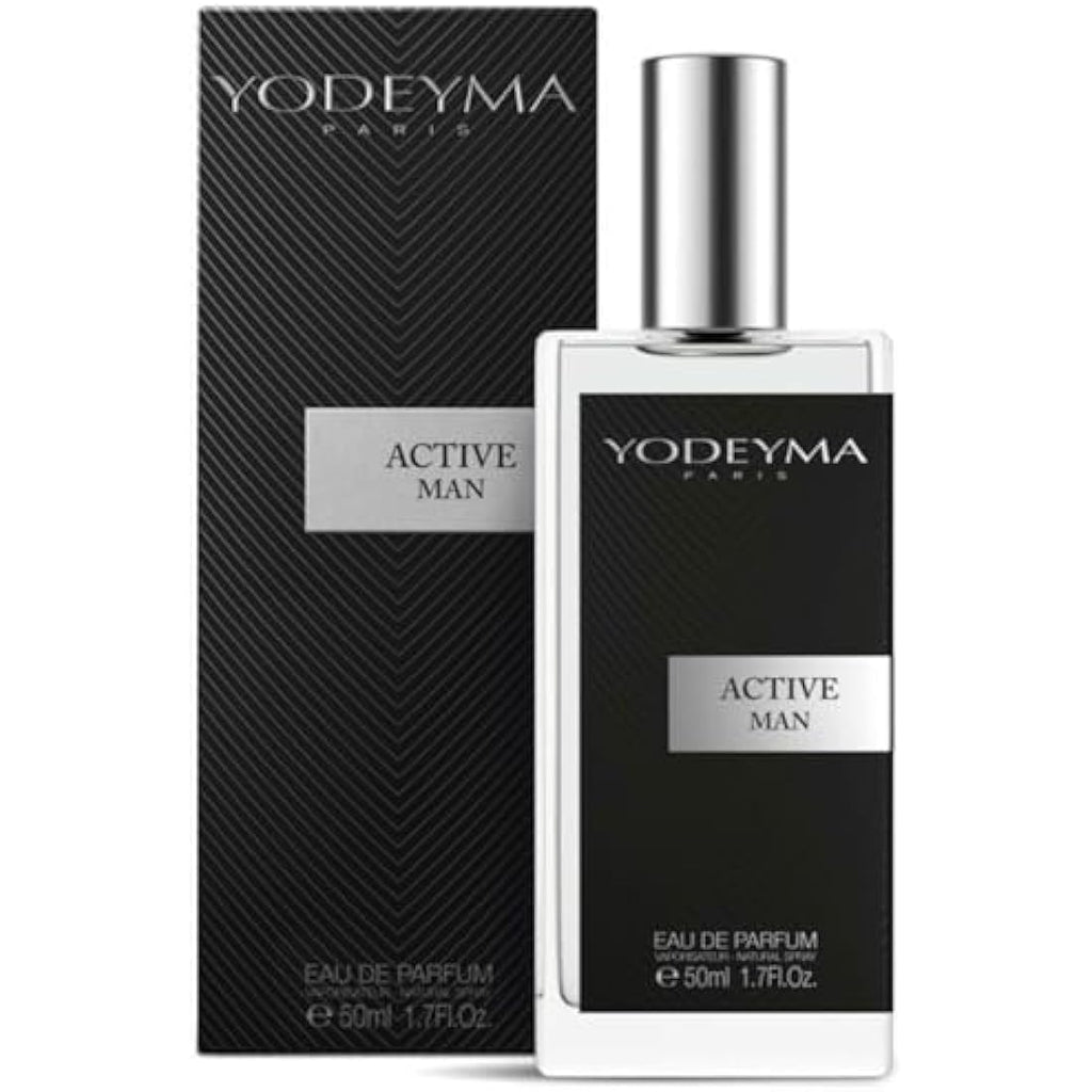 Yodeyma Active Man Eau De Parfum – Long Lasting Men's Fragrance 50ml