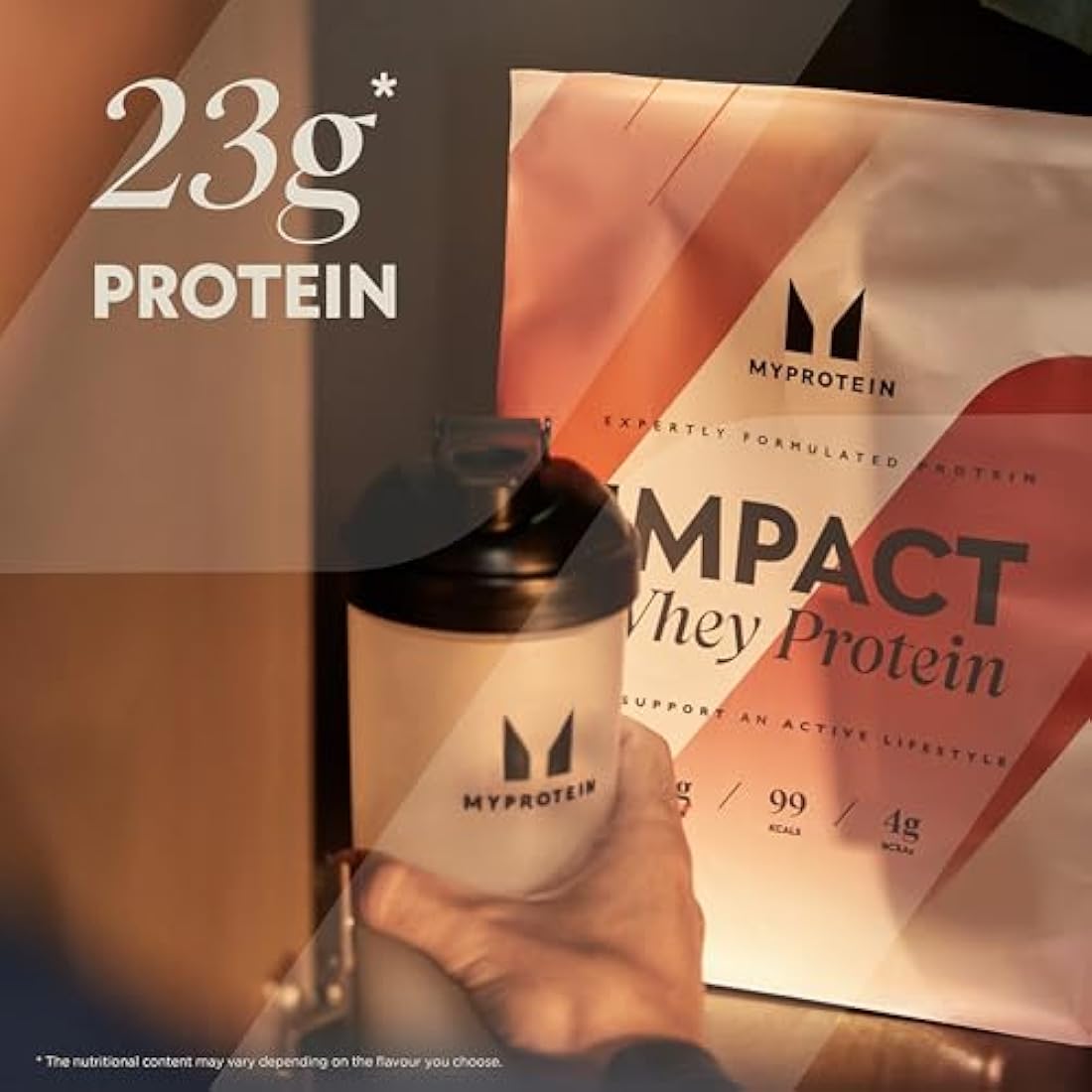MyProtein Impact Whey Protein Powder – Vanilla – 1kg (33 Servings)