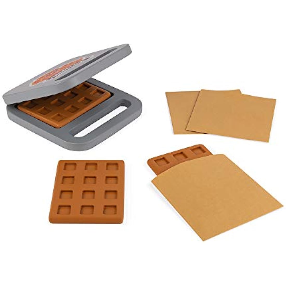 Janod Crepes & Co Mobile Wooden Stand Kitchen Set with 40 Accessories