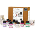 Liquidraw Coloured Drawing Ink Set – 20 Assorted Waterproof Indian Inks