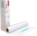 HTVRONT White Heat Transfer Vinyl Roll - 12" x 20ft Iron On HTV for T-Shirts