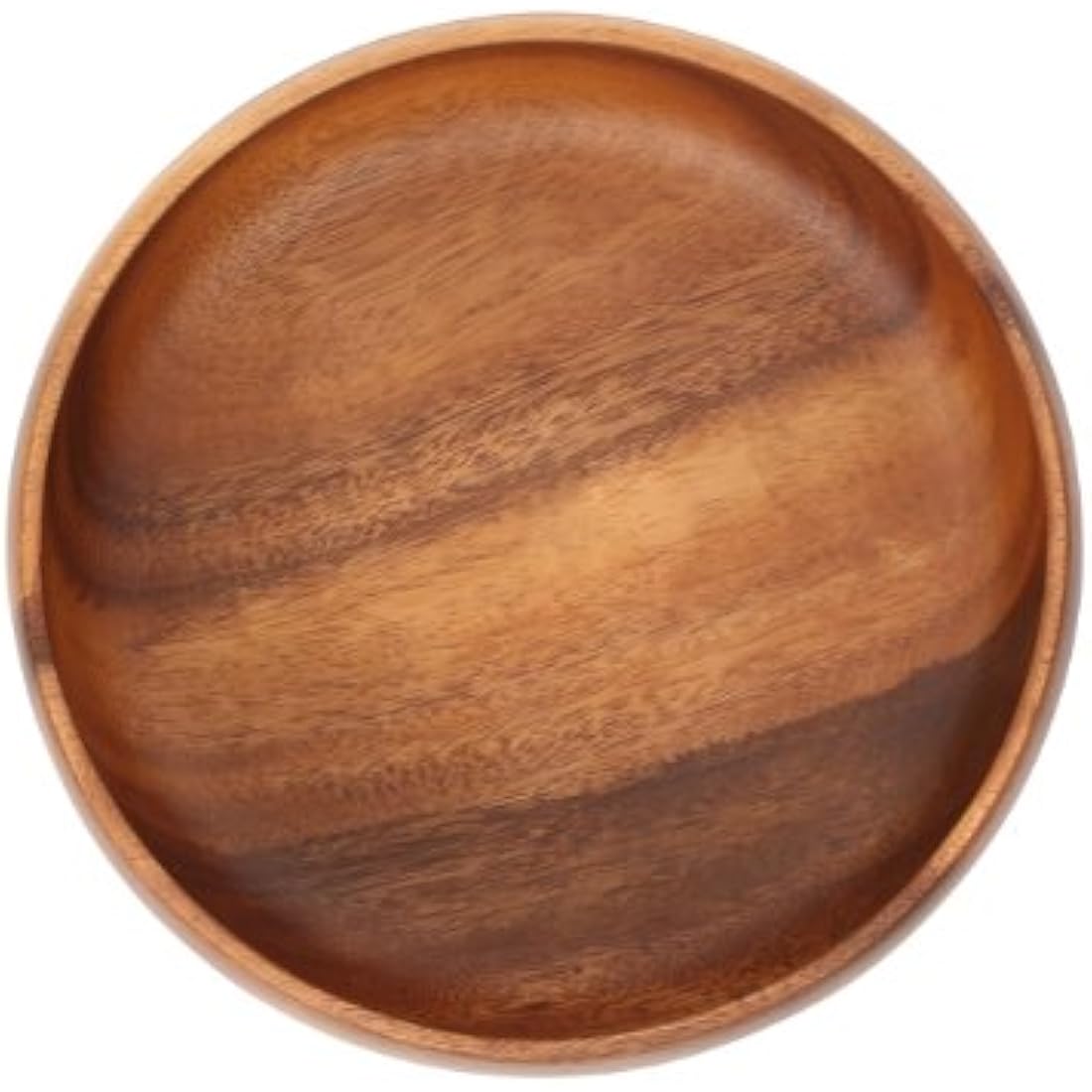 Jolof Store Acacia Wood Salad Bowl – Large Hand Carved Serving Bowl