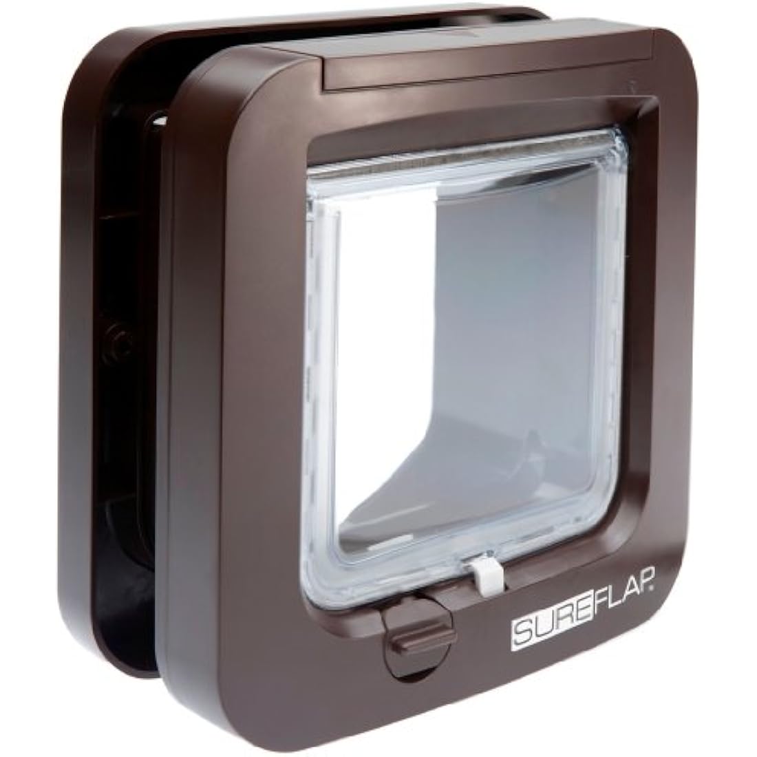 Sure Petcare SureFlap Microchip Cat Flap – RFID Selective Entry, Brown