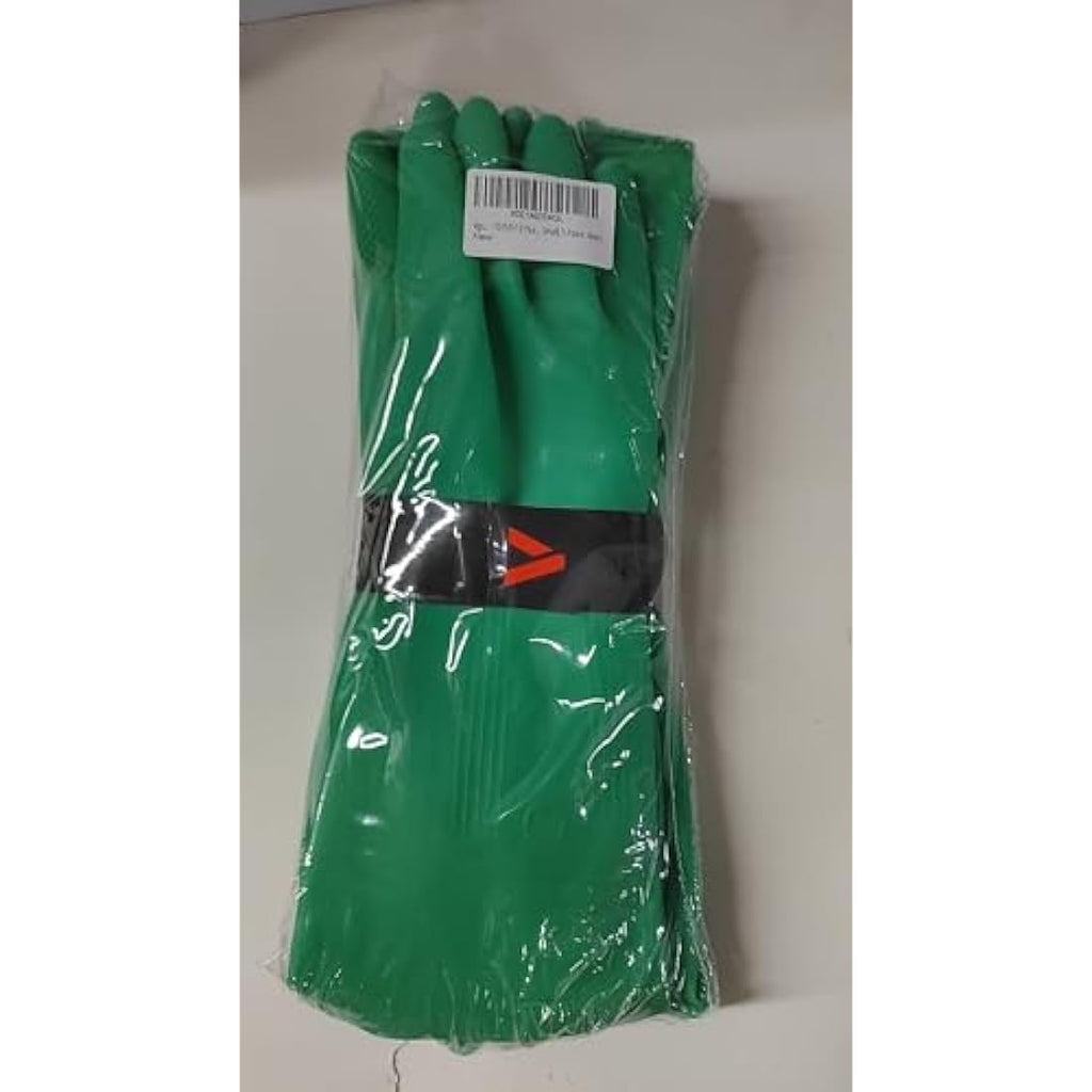 Vgo Reusable Rubber Dishwashing Gloves – Extra Thick Long Sleeve Kitchen Pair