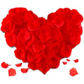 Redamancy 1200pcs Red Artificial Silk Rose Petals for Wedding Decor
