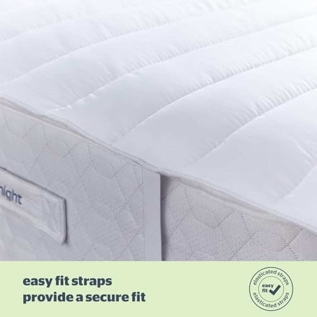 Silentnight Anti-Allergy King Mattress Topper – Thick Hypoallergenic Pad