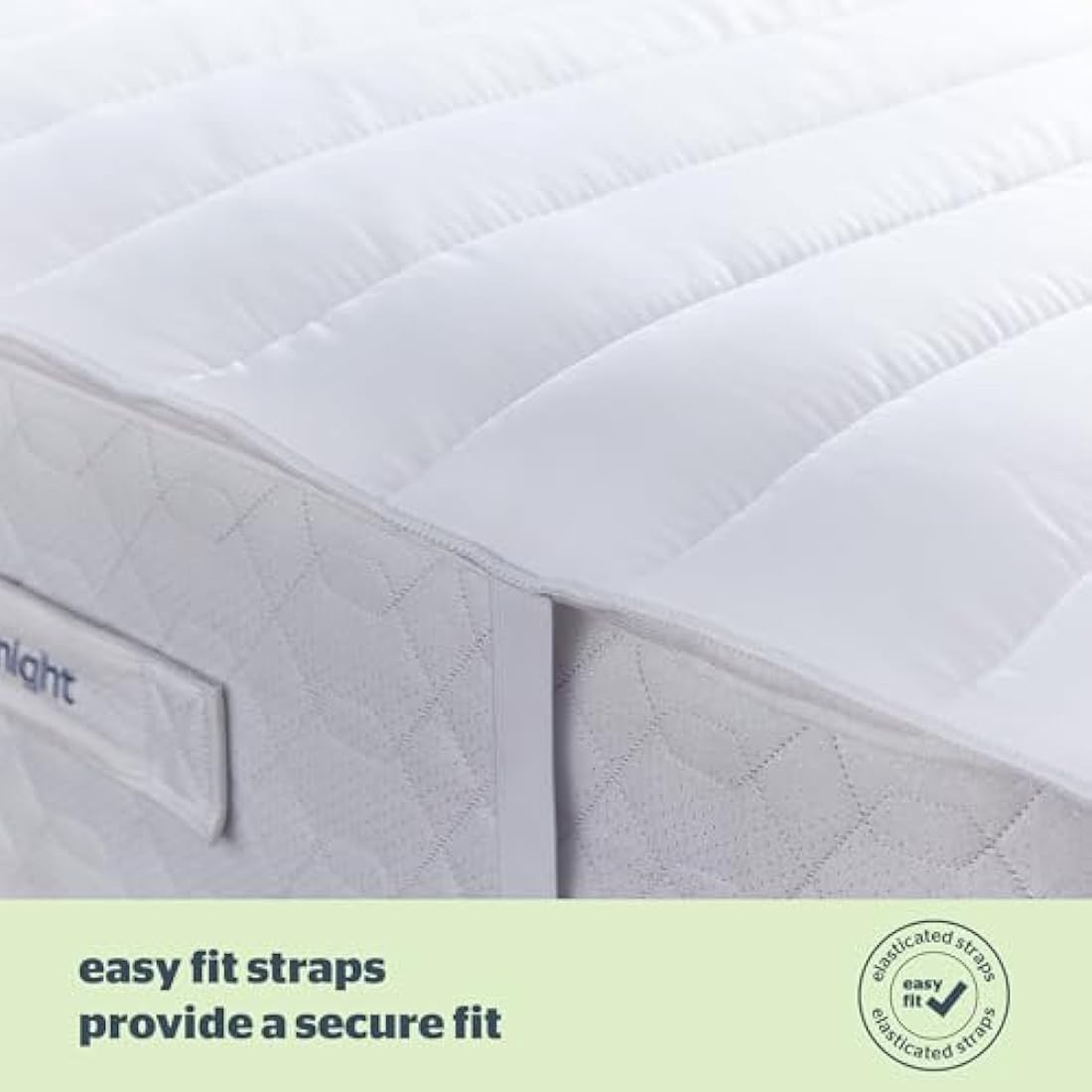 Silentnight Anti-Allergy King Mattress Topper – Thick Hypoallergenic Pad