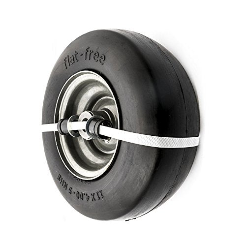 Arnold 11" x 4" Flat Free Zero-Turn Mower Wheel Assembly | Smooth Tread