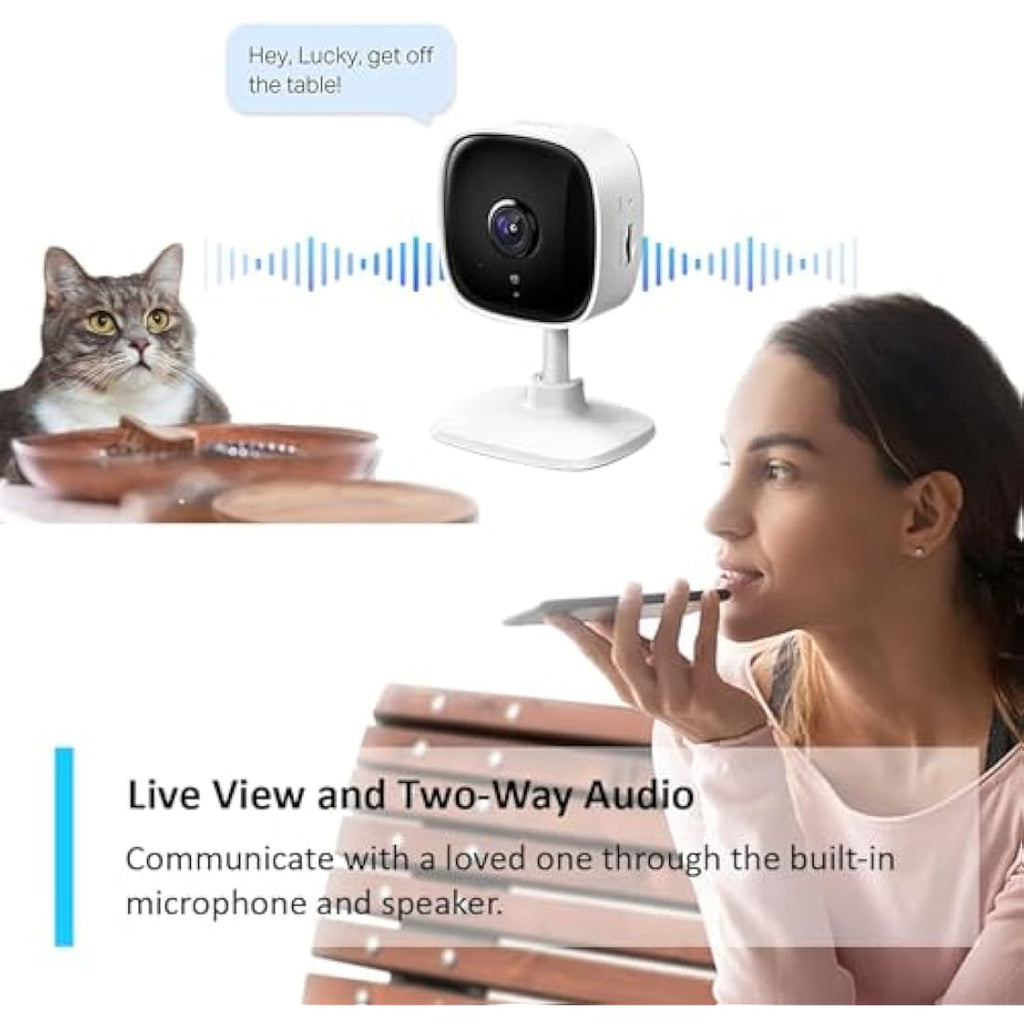 Tapo C110 2K 3MP Indoor Security Camera | WiFi Baby & Pet Monitor