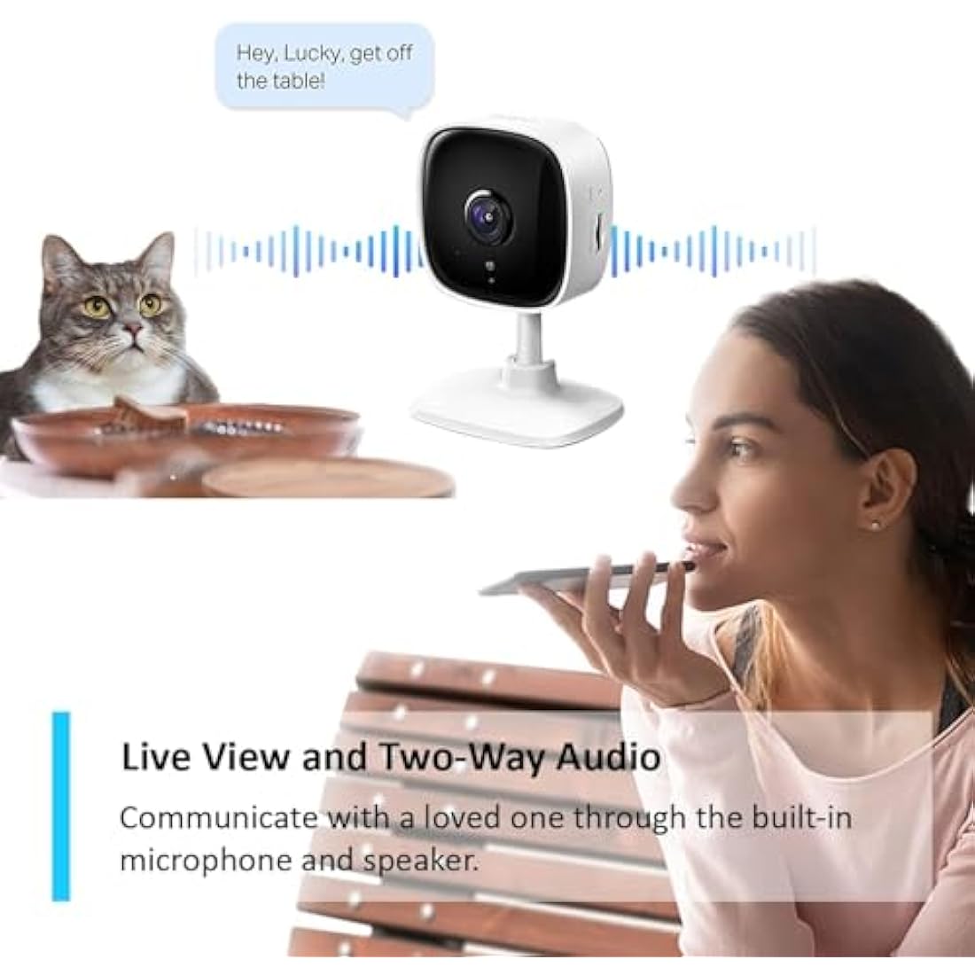 Tapo C110 2K 3MP Indoor Security Camera | WiFi Baby & Pet Monitor