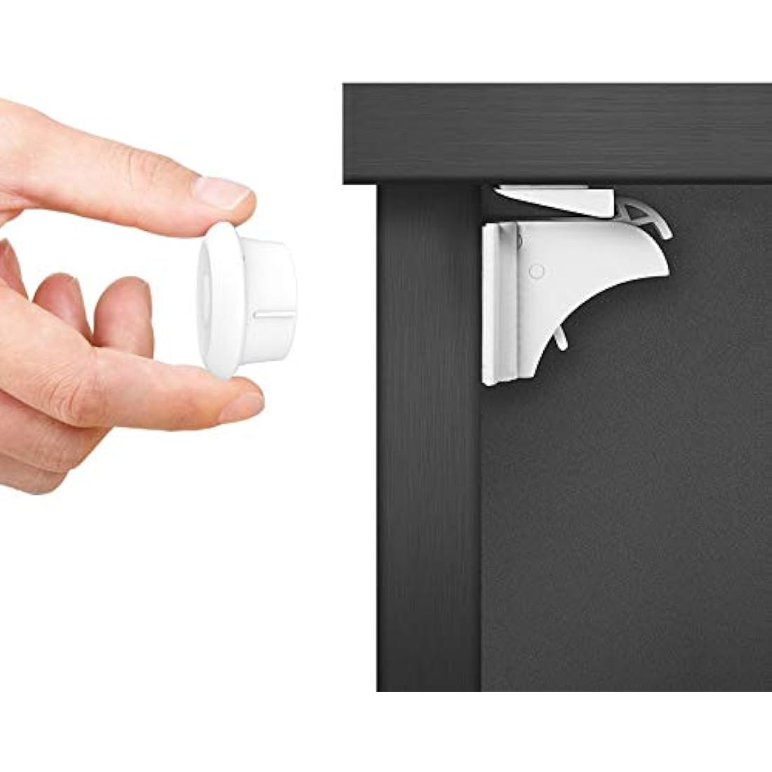 Dokon Magnetic Child Safety Cupboard Locks | 10 Locks + 2 Keys