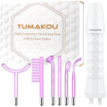TUMAKOU 6-in-1 High Frequency Wand | Argon Purple Light Facial Machine