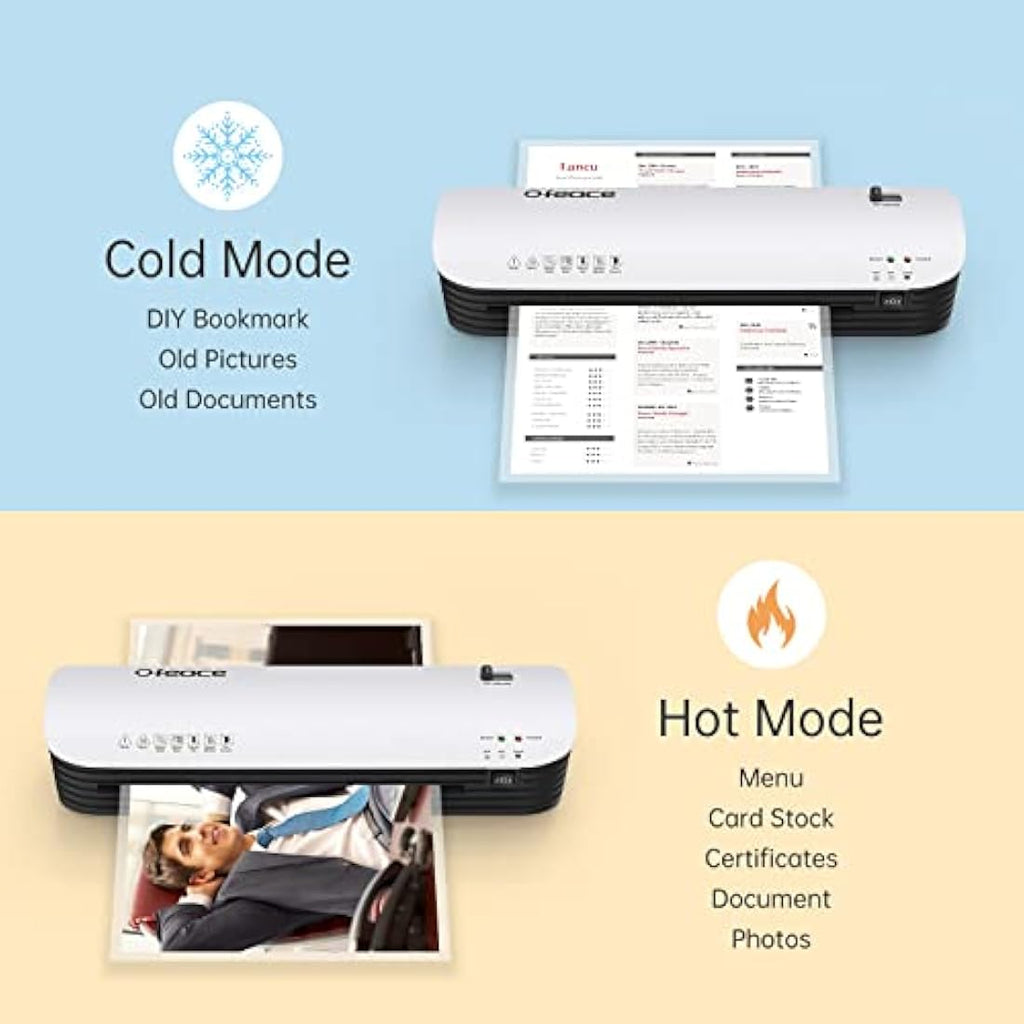Ofeace A3 Laminator Machine – 5-in-1 Thermal & Cold Kit with Paper Cutter