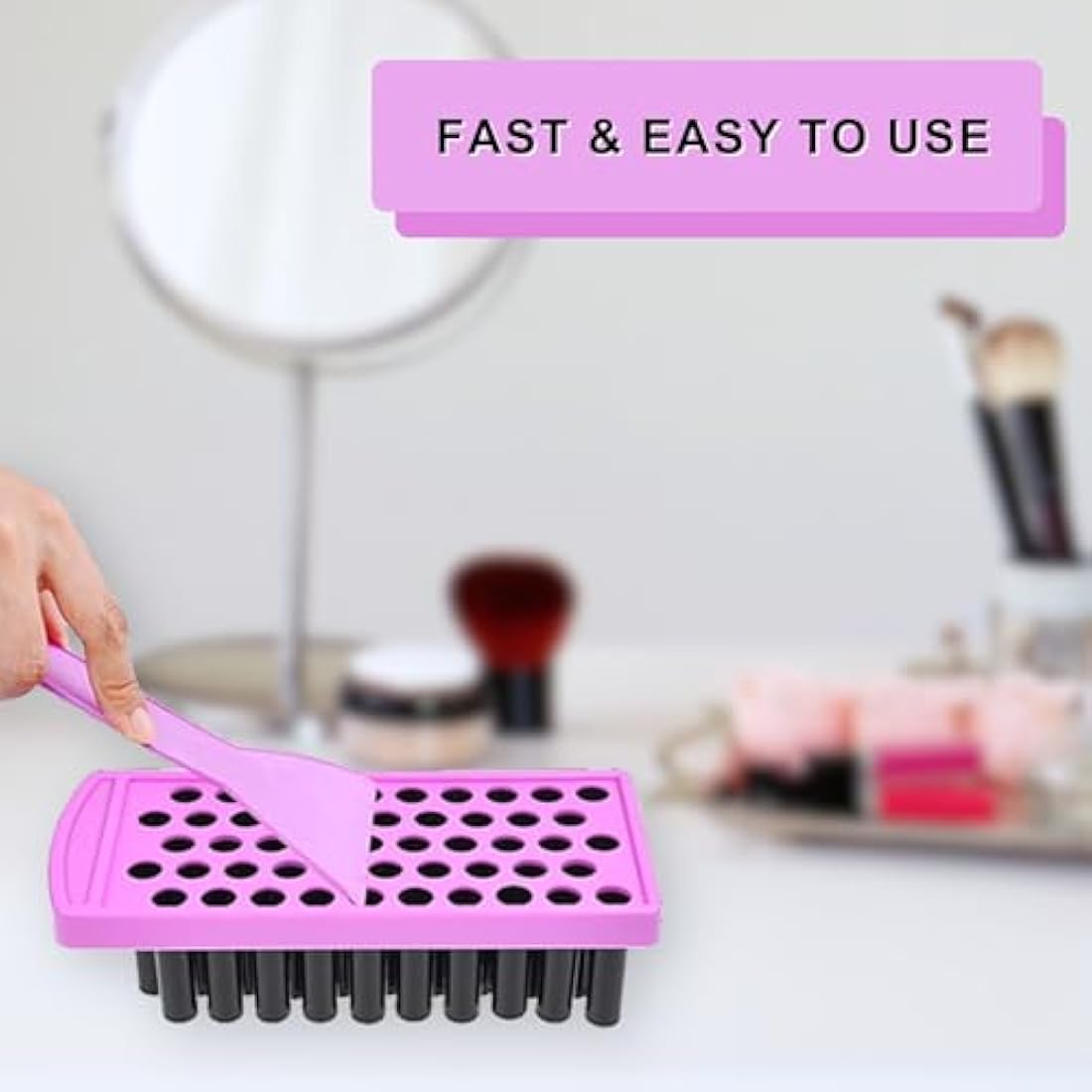 Kare & Kind Lip Balm Filling Tray Kit with 50 Tubes and Stickers