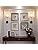 Modern Wall Sconce Set of 2 – White Fabric Shade Lamp